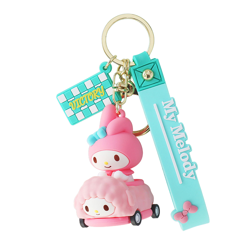 산리오 정품 꼬마 자동차 키링 열쇠고리 8,800원