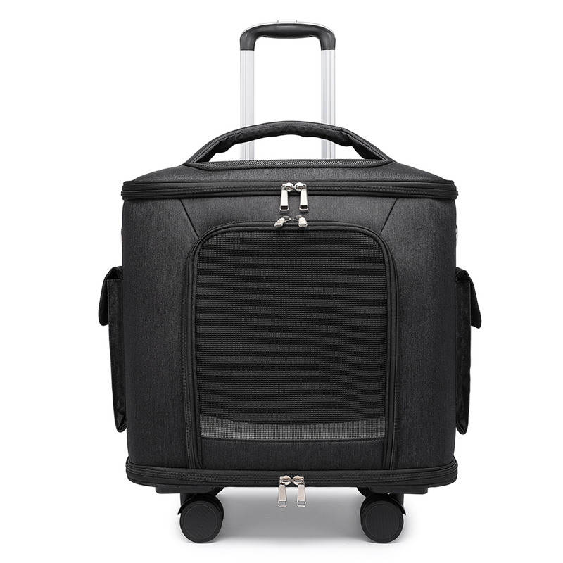 칠시 반려동물 이지 레버 캐리어, 블랙, 1개 67,330원