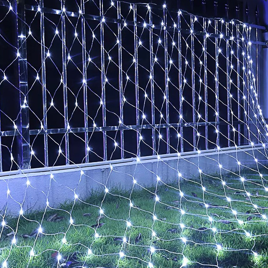크리스마스 트리킹 LED 24V 그물롱네트 캠핑 줄조명 와이어전구 256구, 백색 전원코드 불포함, 1개 36,800원
