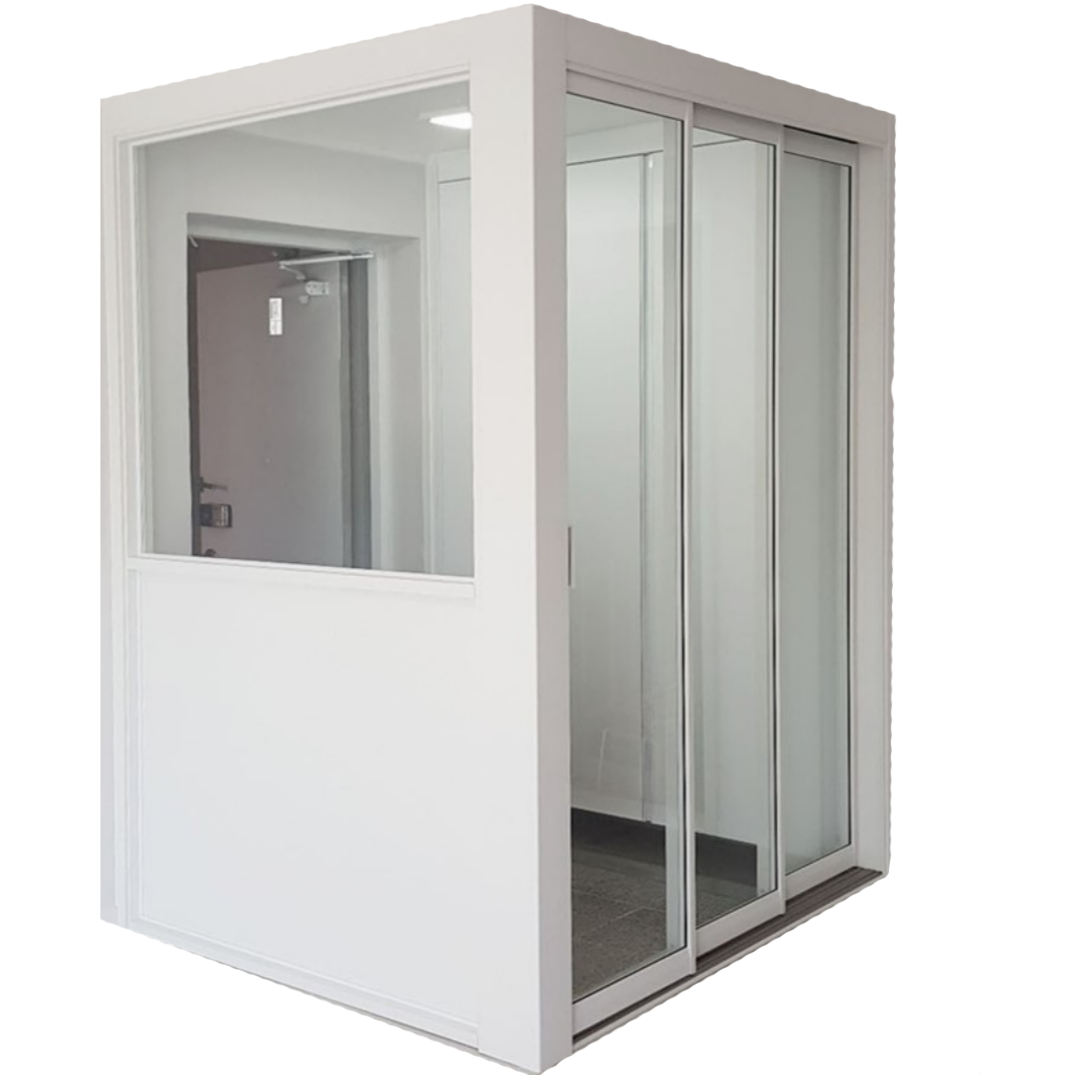 20번 ㄱ자중문 파티션 초슬림3연동 화이트 투명강화유리 // 현관중문,시공비포함,소음차단,반려견안전,맞춤제작,아파트빌라 중문 1,069,000원