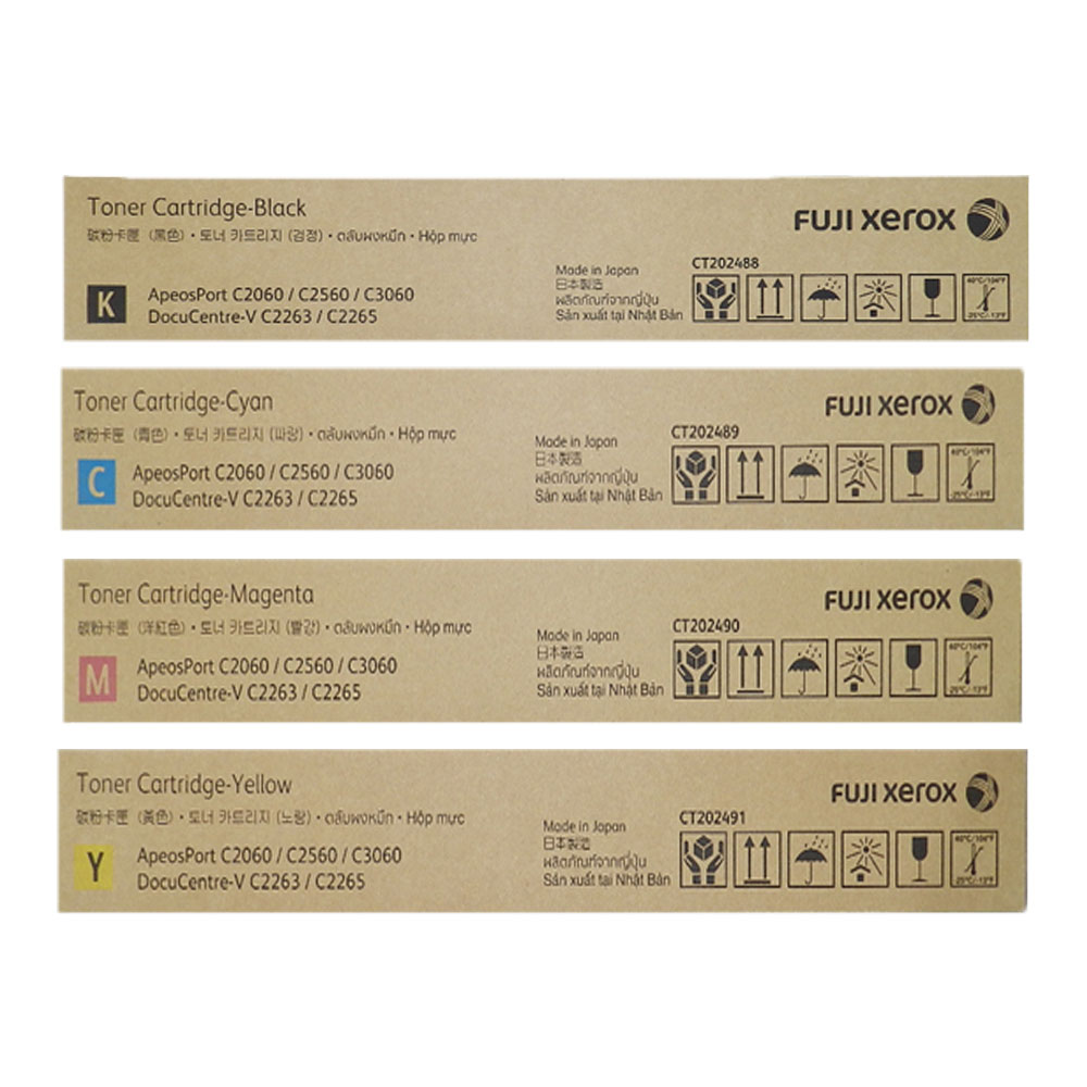 후지제록스 CT202488 정품토너 ApeosPort C2560 C2060 C3060, CT202491 노랑/정품, 1개 120,740원