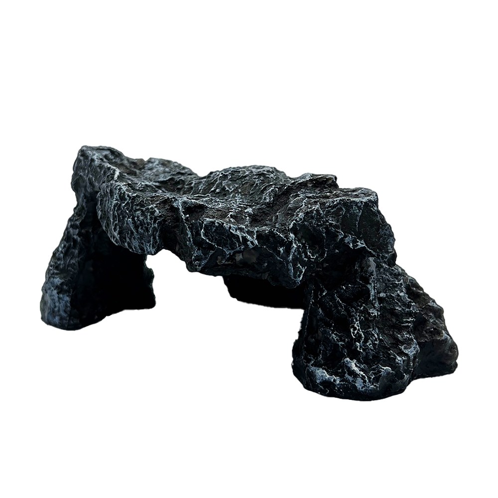 펫츠핸들러 PH-NS16R 렙타일 레진 블랙 고인돌 파충류 은신처 22*12*10cm, 1개 12,800원