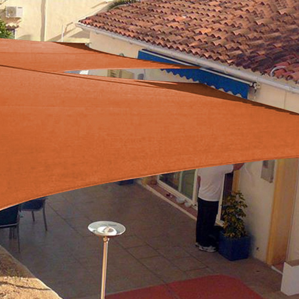 HK.sell 마일드 썬쉐이드 방수 메쉬 그늘막 3X4M 직사각, 라인A오렌지 34,500원