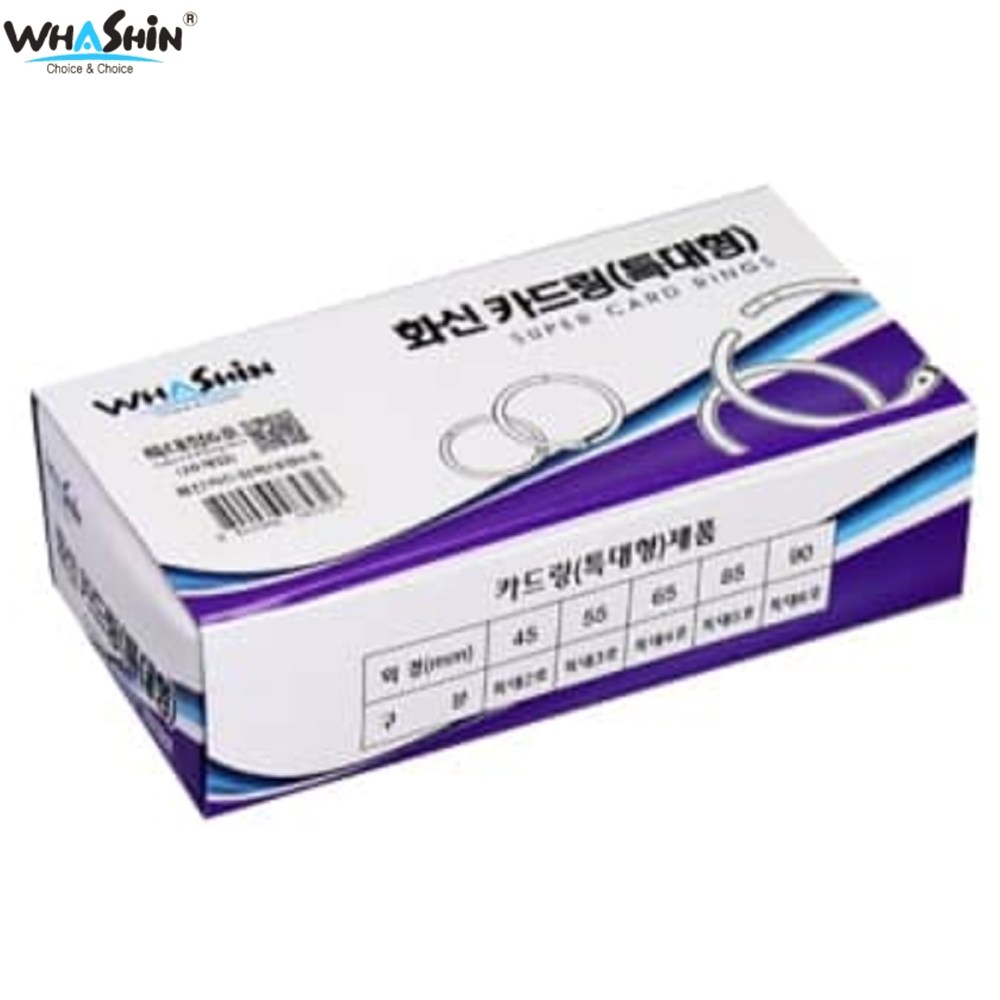 [화신] 카드링 특대4호 65mm 30개입, 1개, 65mm 9,000원