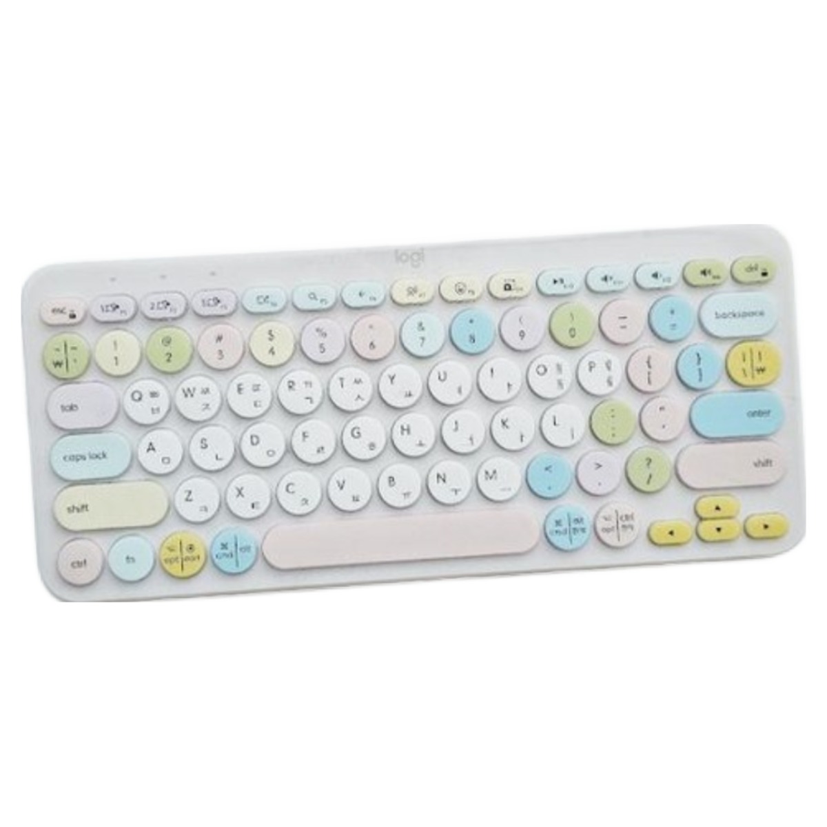 담앤드솜 로지텍 K380S 전용 키스킨, 1개, S-밀키화이트, 현재가 8,900원