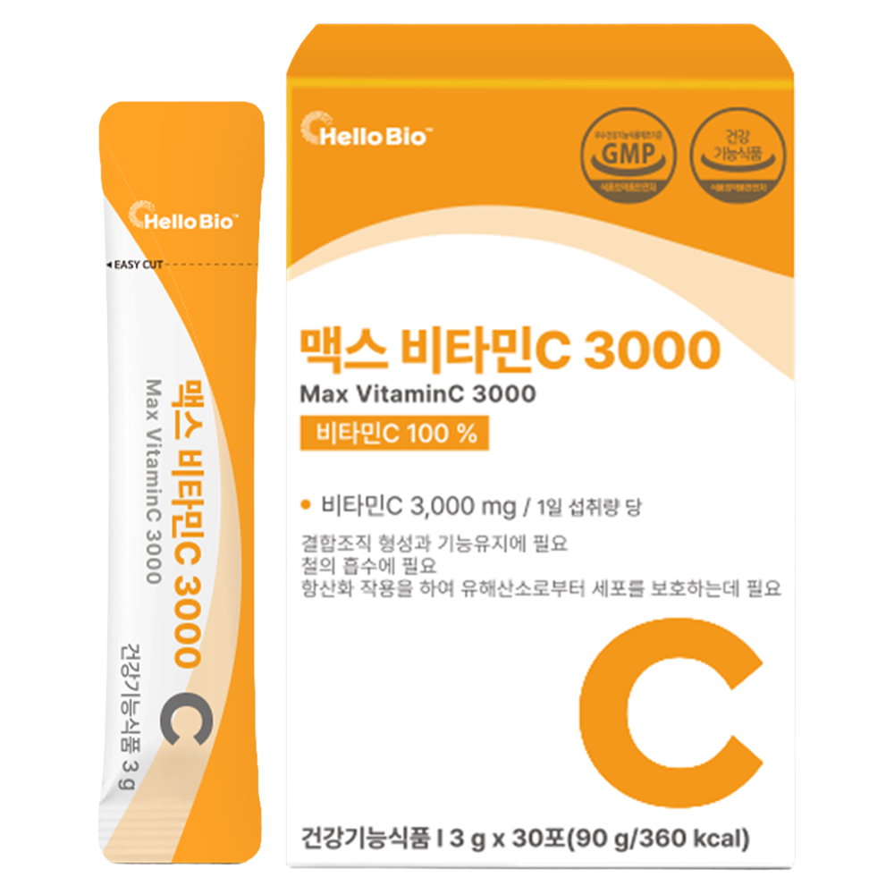 헬로바이오 맥스 비타민C 3000 30p, 90g, 1개 5,290원