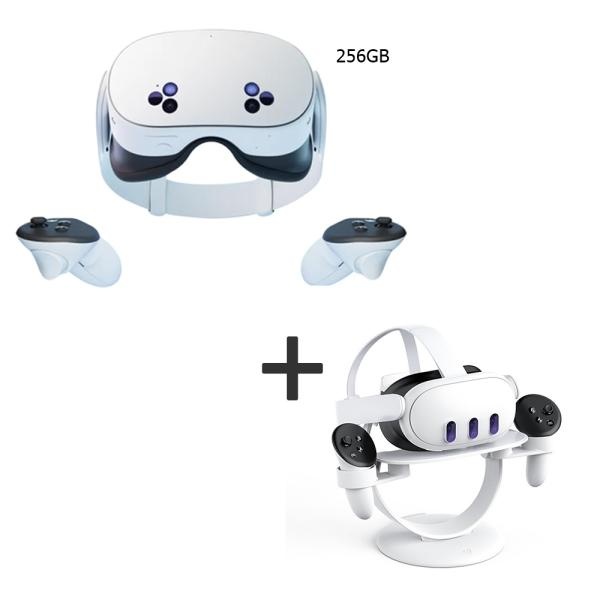 (Meta) Meta Quest 3S 256GB 메타퀘스트 VR 기기 (본품+메타퀘스트 범용 VR 스탠드) 580,630원