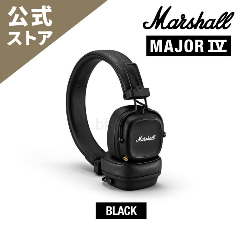 Marshall 공식 스토어 MAYOR4 무선 헤드폰 배터리 무선 충전 마샬 메이저 국내 정규품 bluetooth 헤드폰 고급 고음질 마이크 첨부 무선 헤드폰 무선 헤드셋 헤드폰, 블랙 360,300원