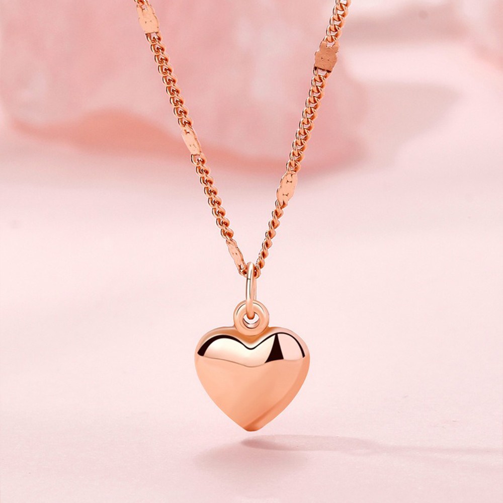 ONRA 여성 18k 도금 미니 통통 하트목걸이  데일리 목걸이 선물추천 29,800원