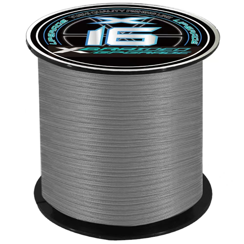 YGK PE 16합사 일본 사선 PE 낚싯줄 500/1000m 로열 낚싯줄 바다 낚싯줄 끊어지지 않는 낚싯줄 오리지널 라인, 1개, 회색 16 합사1000M 31,900원