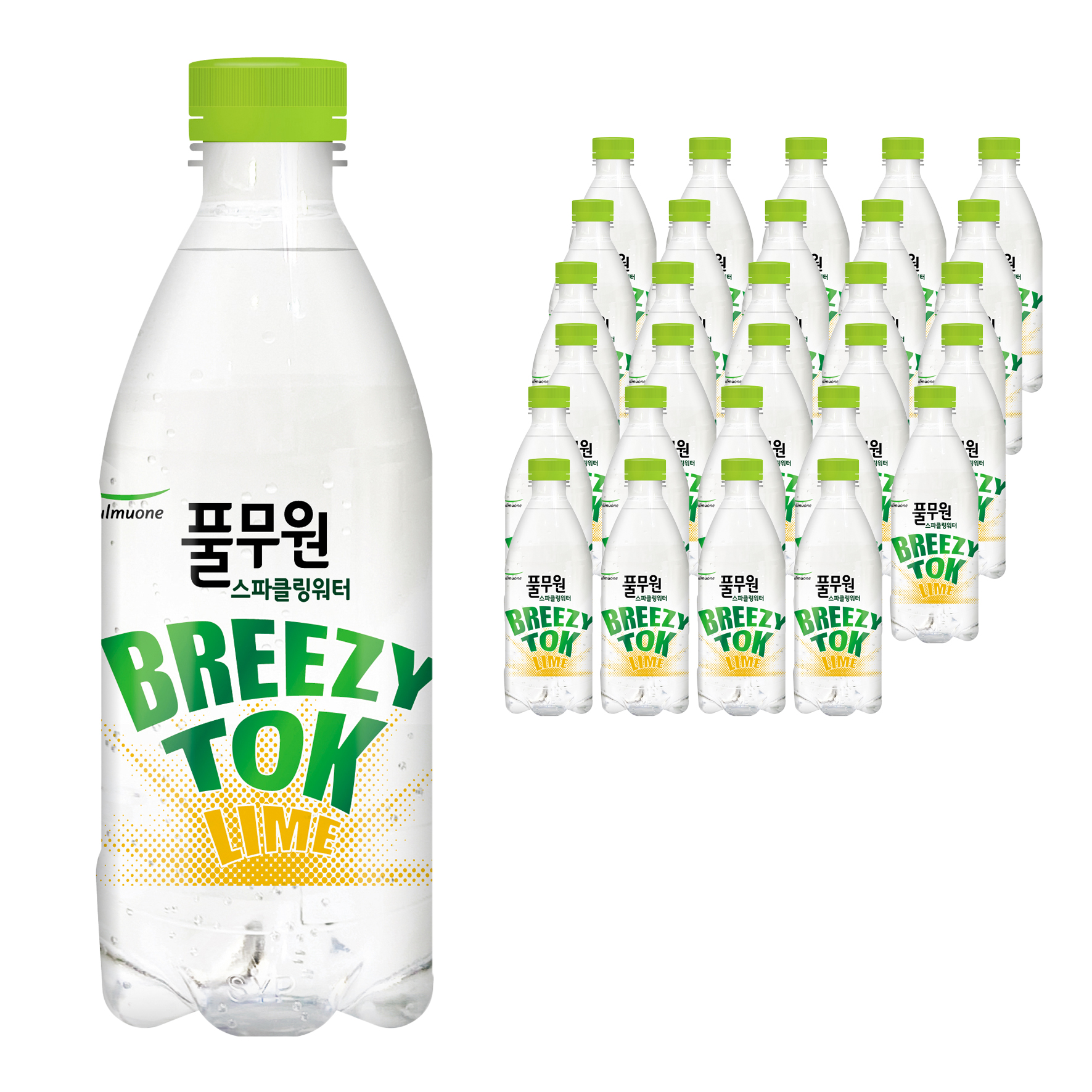 풀무원샘물 브리지톡 탄산음료 라임, 500ml, 40개 20,640원