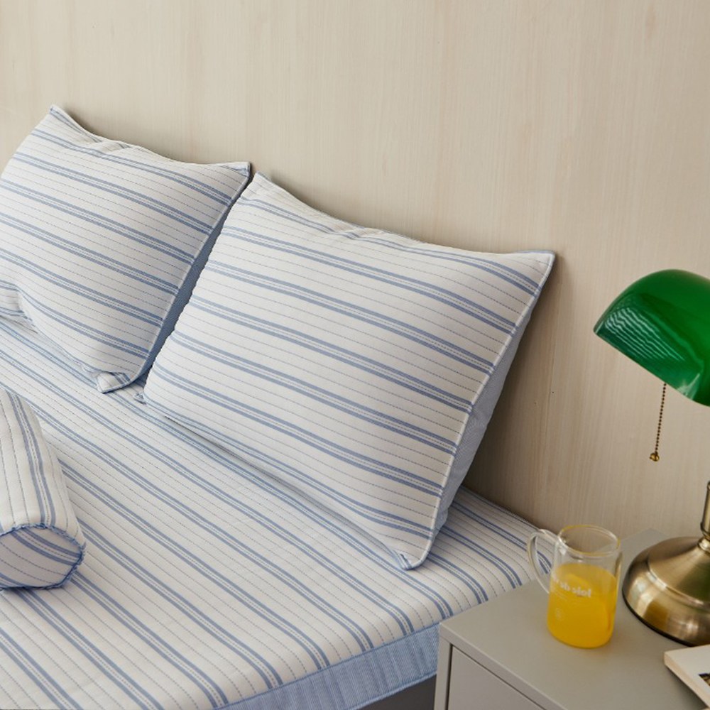 트라이프 냉감 베개커버 시원한 여름 냉장고 쿨링 베개커버 50x70 40x60 17,900원