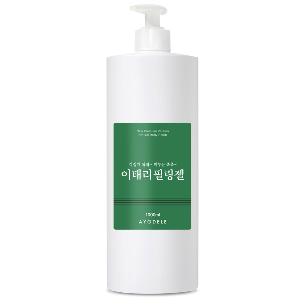 아요델 각질때쫙쫙 수분촉촉 프리미엄 이태리필링젤 1000ml 필링젤, 1L, 2개 30,350원
