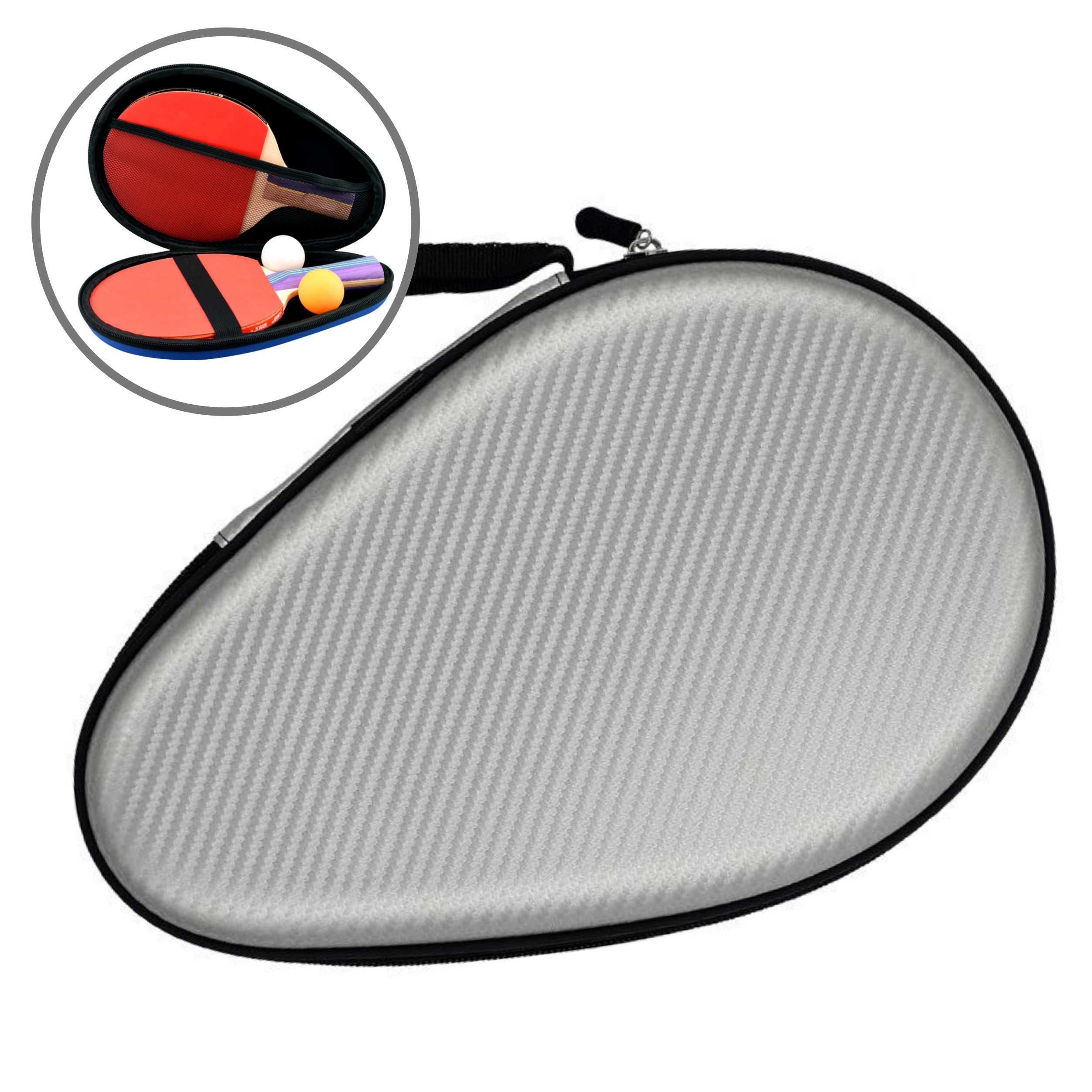 그리뉴얼 탁구 라켓 탁구채 가방 하드 케이스 22,000원