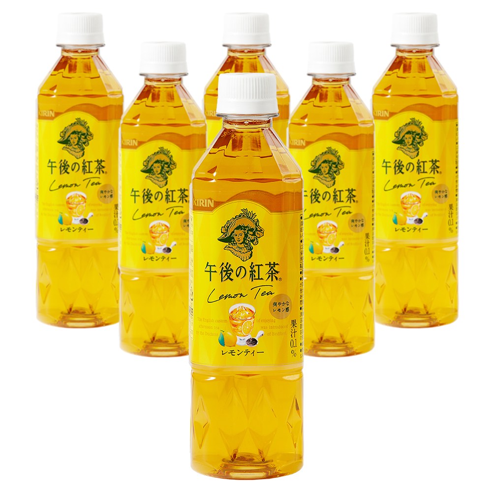 기린 오후의 홍차 레몬티, 500ml, 6개 12,900원