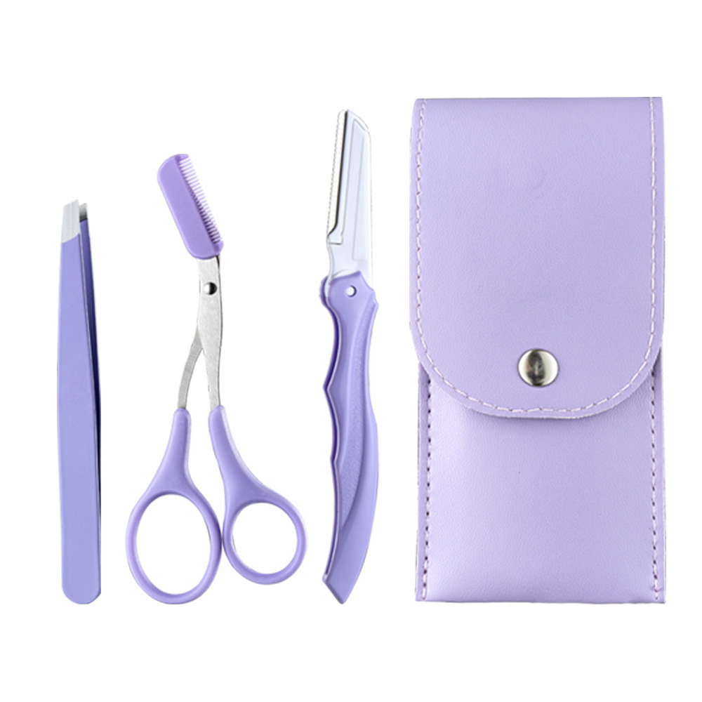 1+1 헬스와미 눈썹 정리 도구 3종 핀셋 빗가위 눈썹칼 세트 6,500원