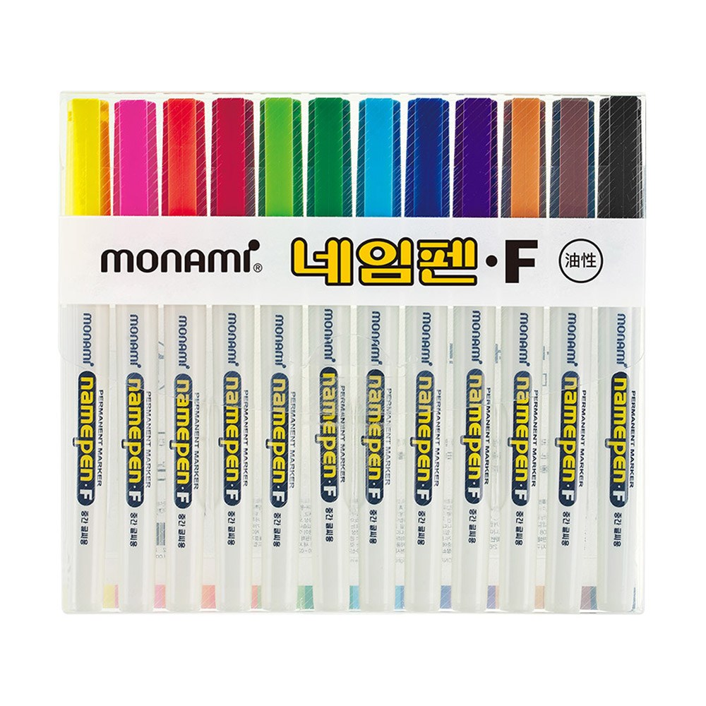 모나미 모나미 네임펜 F 네임펜세트 (12색) 7,560원