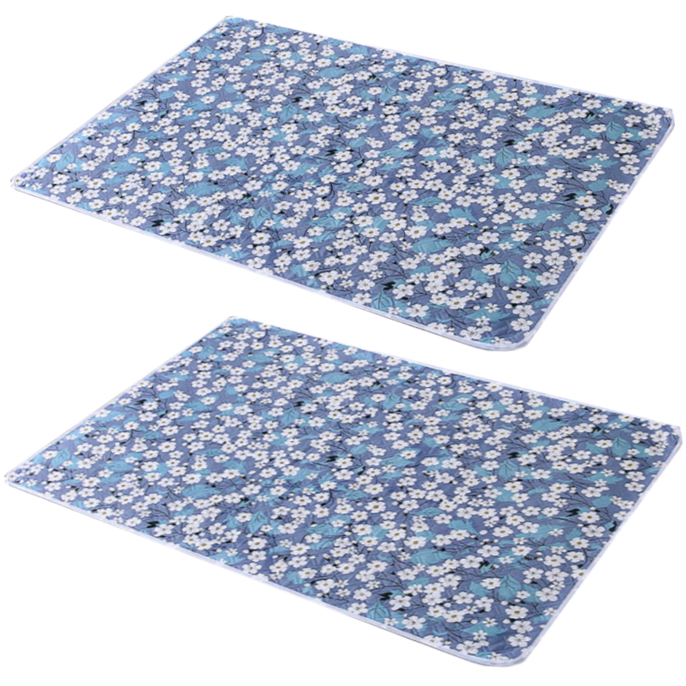 1+1 코지로움 노인 환자용 방수 패드, 플라워 25,000원