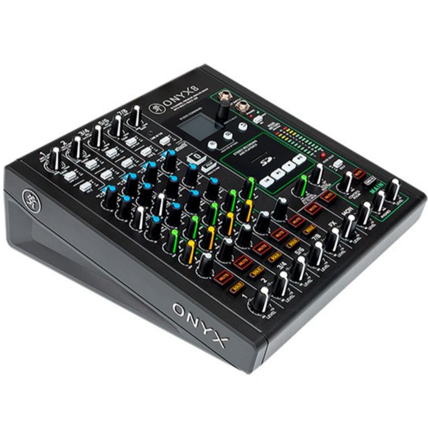MACKIE 맥키 Onyx8 8채널 프리미엄 아날로그 USB 믹서 Onyx-8, 블랙, MACKIE 맥키 Onyx8 1,331,000원
