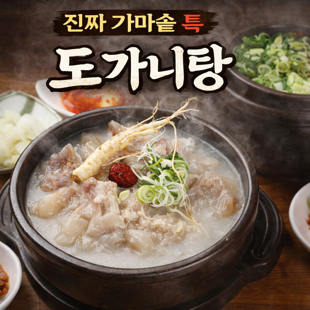 참가마솥 도가니탕 500g 2인분 한우 사골 곰탕 6,900원