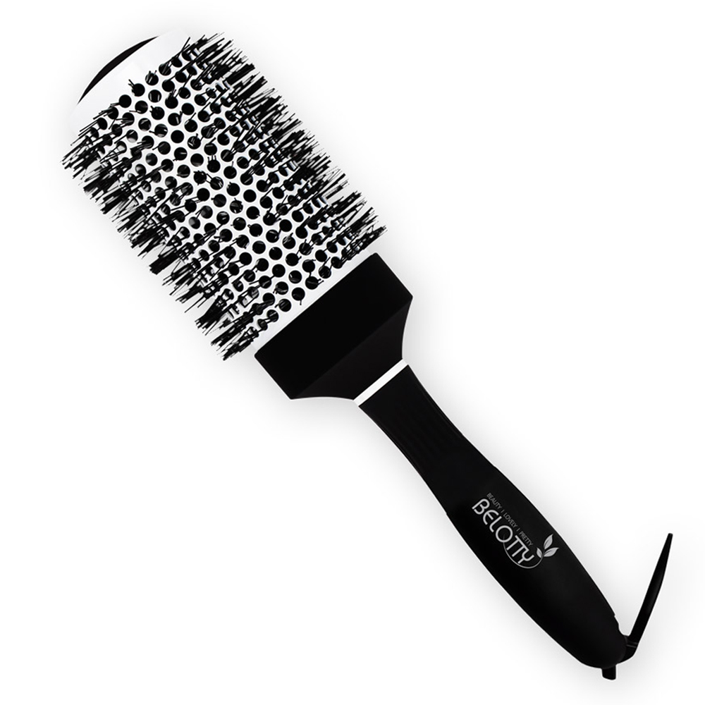 벨로티 데일리 핫컬링 헤어 롤브러쉬 대형 53MM, 블랙+화이트, 1개 18,900원