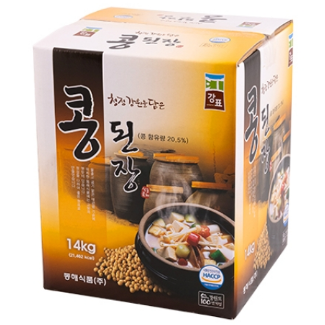 강표 콩된장 14kg / 한식 업소용 대용량, 14kg, 1개 33,500원