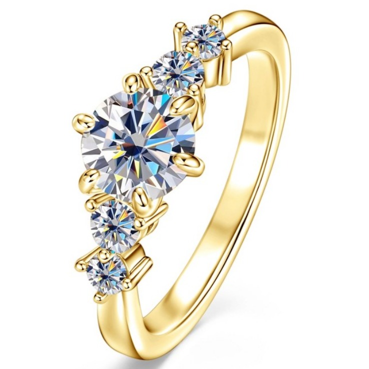 모이사나이트 1캐럿 반지 클래식 여성 데일리 착용 약혼반지 기념일 주얼리 생일 선물 23,800원