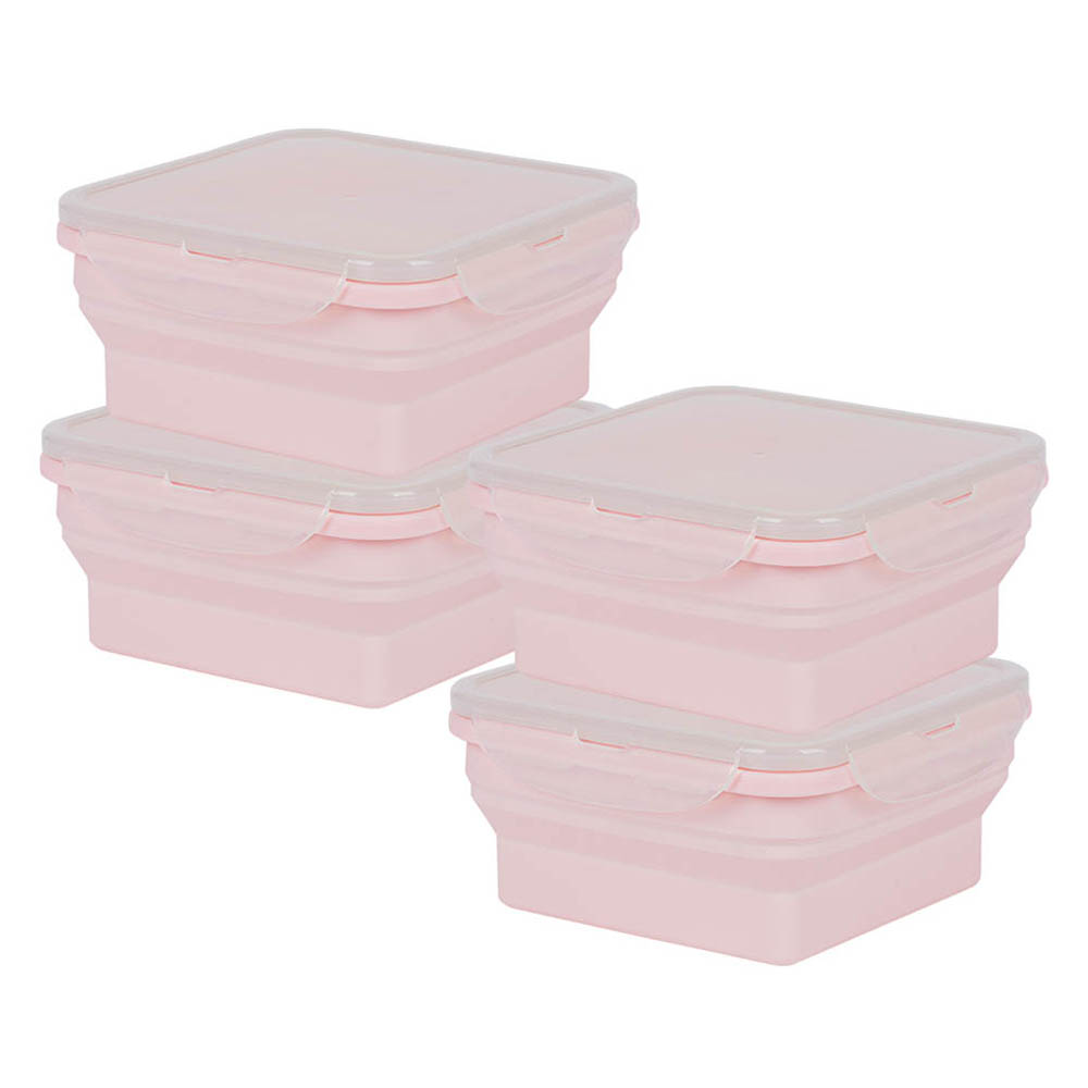 인블룸 접이식 실리콘 밀폐용기 핑크 700ml 23,330원