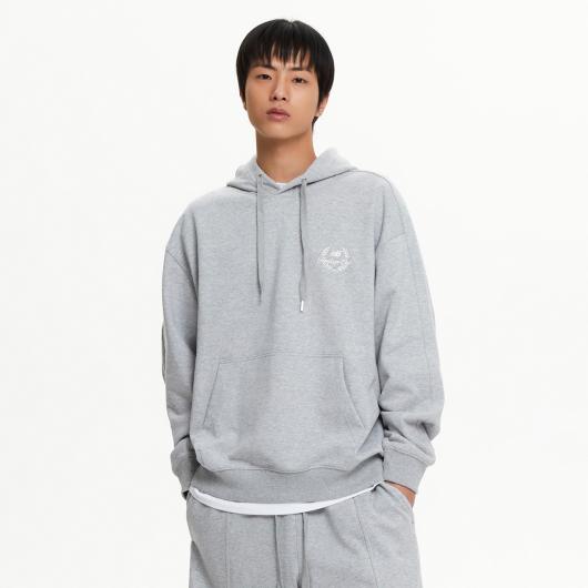 뉴발란스 남성용 UNI 헤리티지 세미오버핏 후드티 NBN0F11243 67,150원