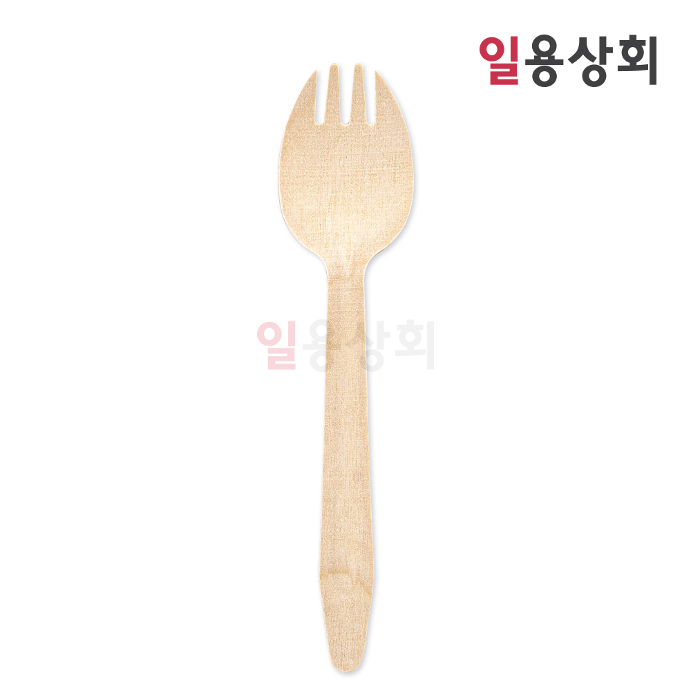 [일용상회]일회용 나무 스포키 KRM 165mm 크라프트 벌크포장 5000개 163,200원