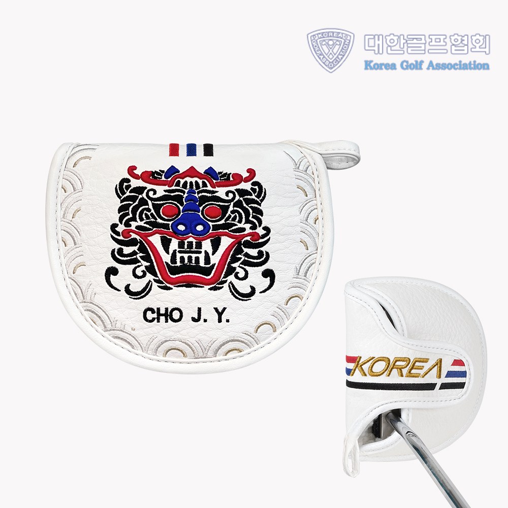 GR 골프 국가대표 말렛 퍼터커버 전통도깨비(KGA 정품), 1개 60,000원