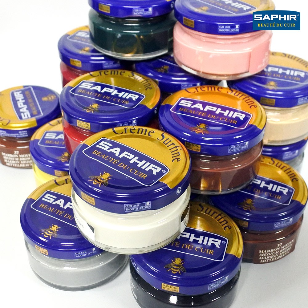 (사피르) 비즈왁스 슈크림 가죽크림 슈케어 구두약 구두관리 14,000원