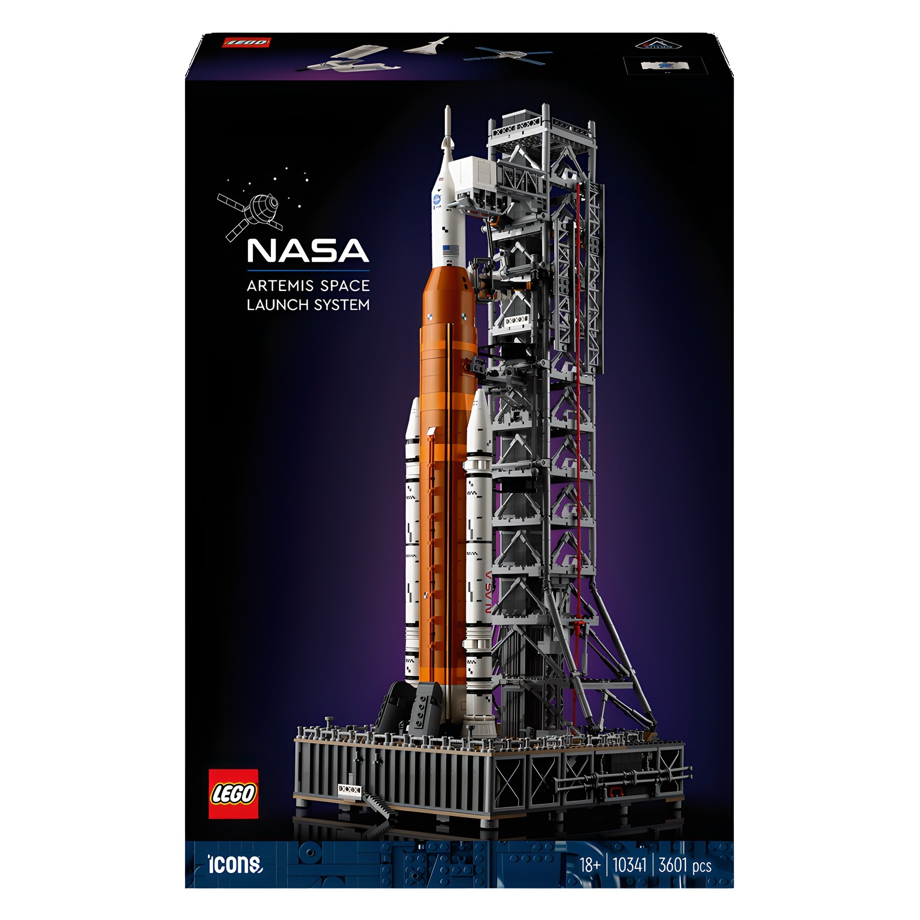 레고 아이콘 10341 나사 아르테미스 우주 발사 시스템, 1개, 혼합색상 318,400원