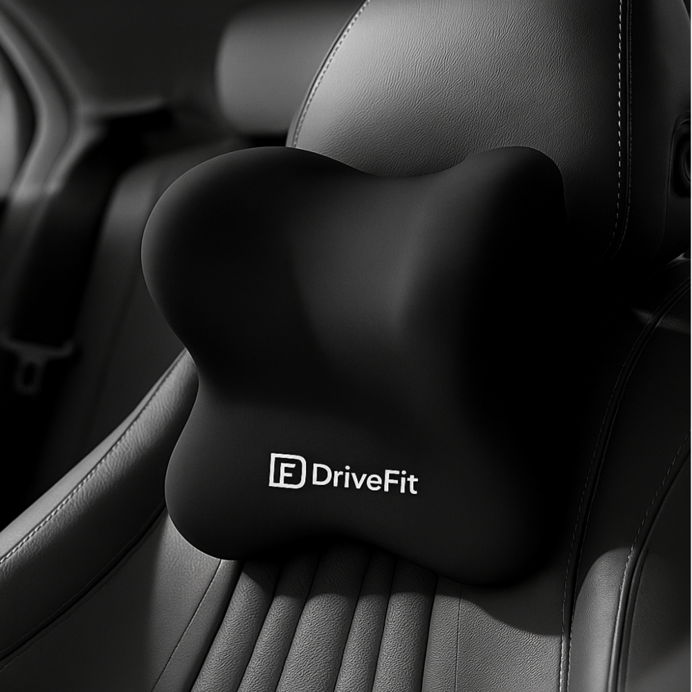 드라이브핏 차량용 목쿠션 고밀도 메모리폼, 2개, 블랙 19,900원