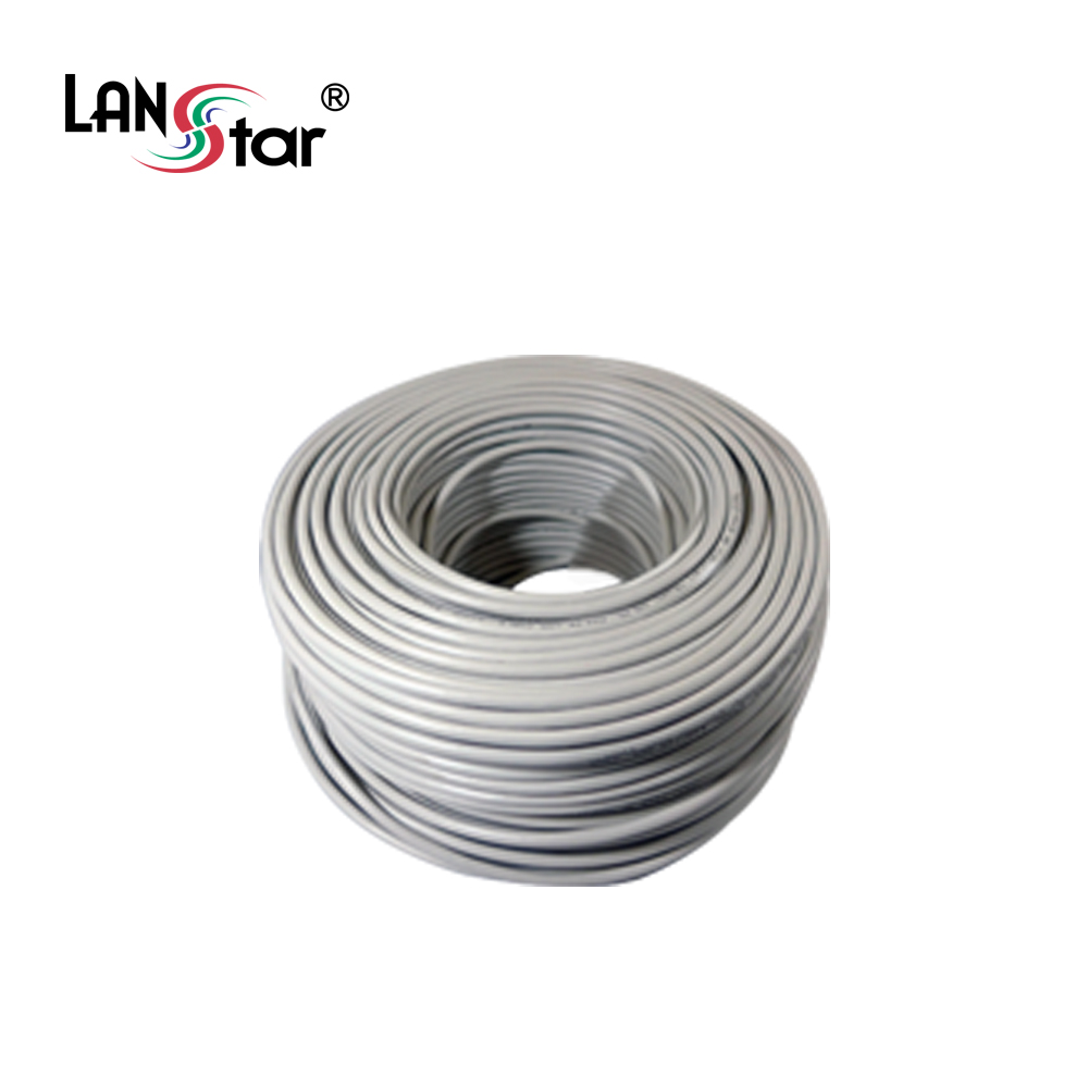 랜스타 CAT.6 UTP 랜케이블 300M-(회색/파랑/보라) 단선 24AWG, 회색, 1개 57,500원