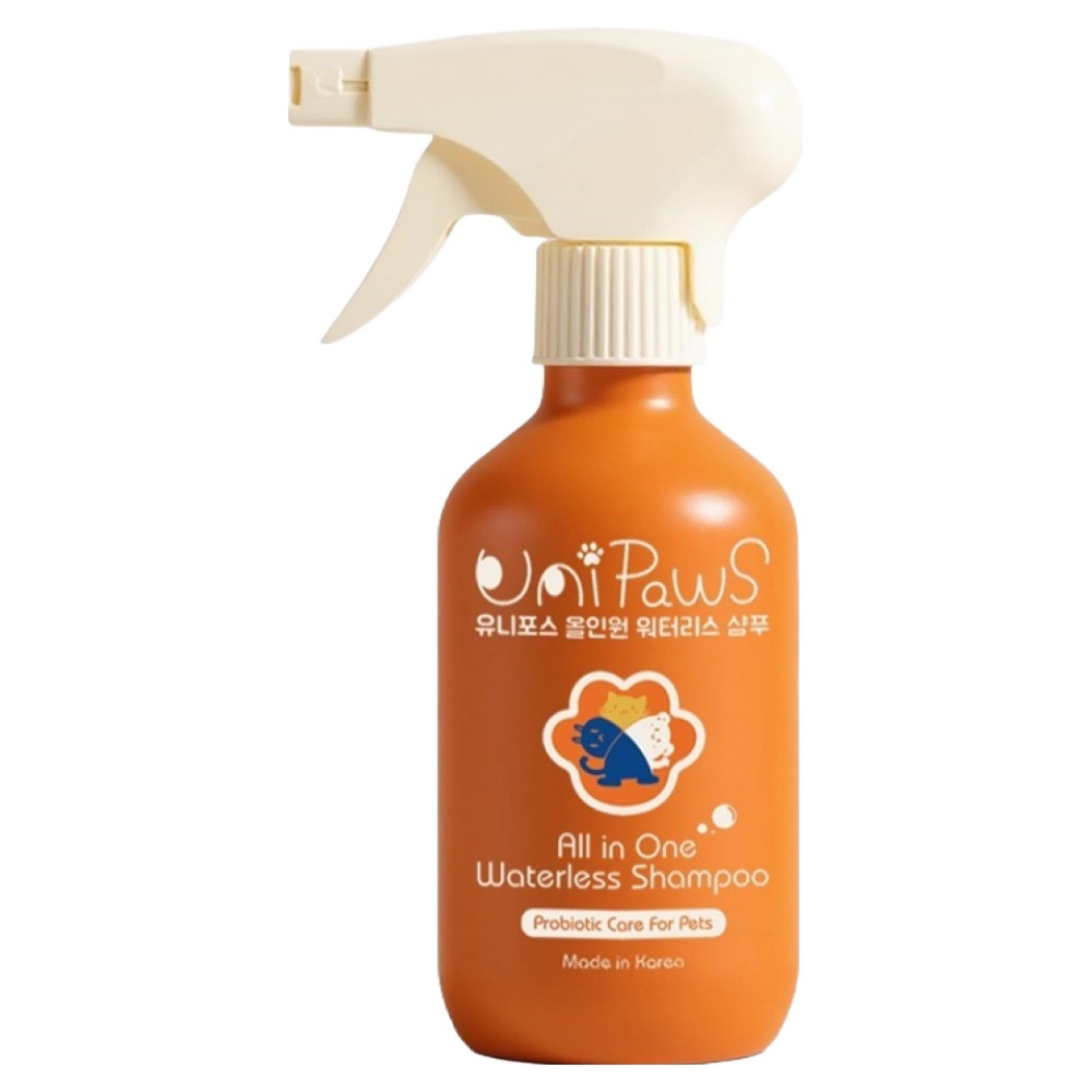 유니포스 반려동물 올인원 워터리스 샴푸, 1개, 260ml 17,900원