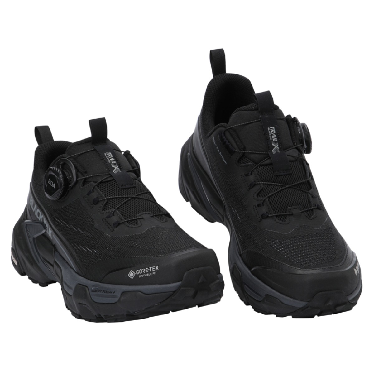 블랙야크 26 트레일 엑스 01 GTX 가벼운 트레일 러닝화 고어텍스 트레킹화 ABYSHXV928 BLACK 229,000원