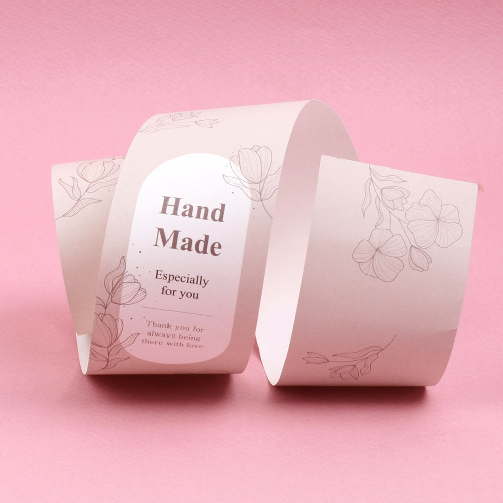 달곰베이킹 띠지 핸드메이드 Hand Made 플라워 폭5cm 50개 4,800원