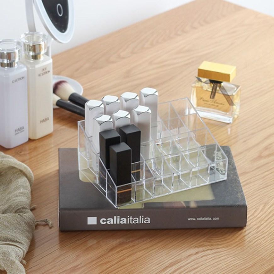 잇쁨 투명 아크릴 립스틱 정리함 24구 S사이즈 2,900원