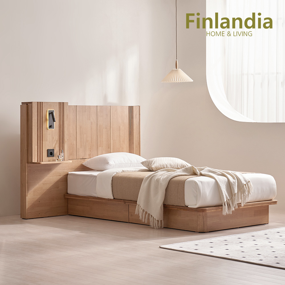 핀란디아 마로네 와이드 평상침대SS+무빙월 1,169,000원