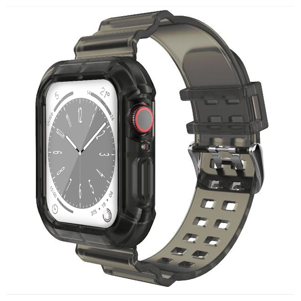 애플워치 호환 포인트 TPU 클리어 스트랩 케이스 일체형 12,900원