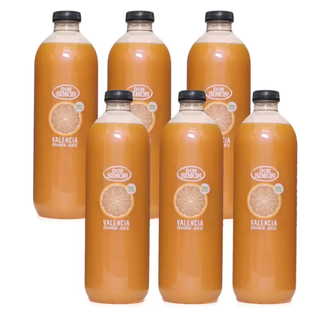 돈시몬 100% 착즙 오렌지 주스 1L 6개 당일발송 28,050원