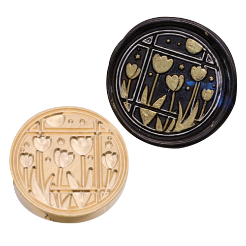 더플로우커머스 감성적 꽃과 창문 실링 왁스 스탬프 헤드, 현재가 10,640원