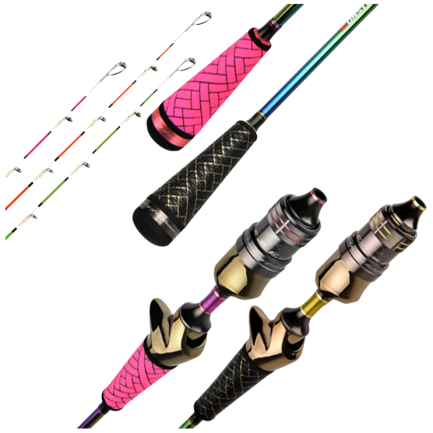 몬스터코리아 쭈꾸미 갑오징어 쭈갑로드 한치 이카메탈 팁런 선상 낚시대 3팁 UL,L,ML, 핑크 184,790원