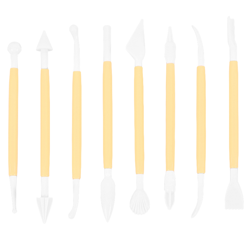 점토도구 만들기 점토칼 세트 옐로우 3,000원