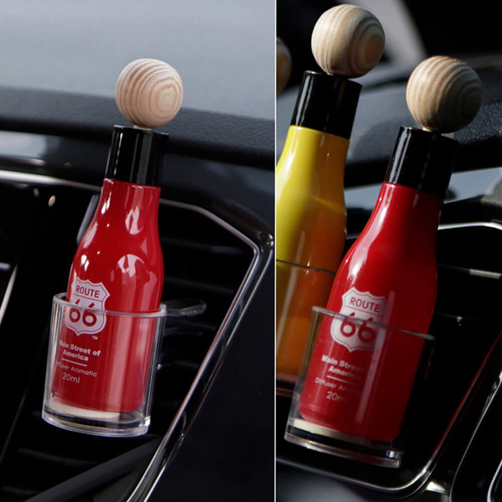 차량 송풍구 방향제 냄새 제거 액체형 자동차 디퓨져, 애플베리, 1개 6,000원