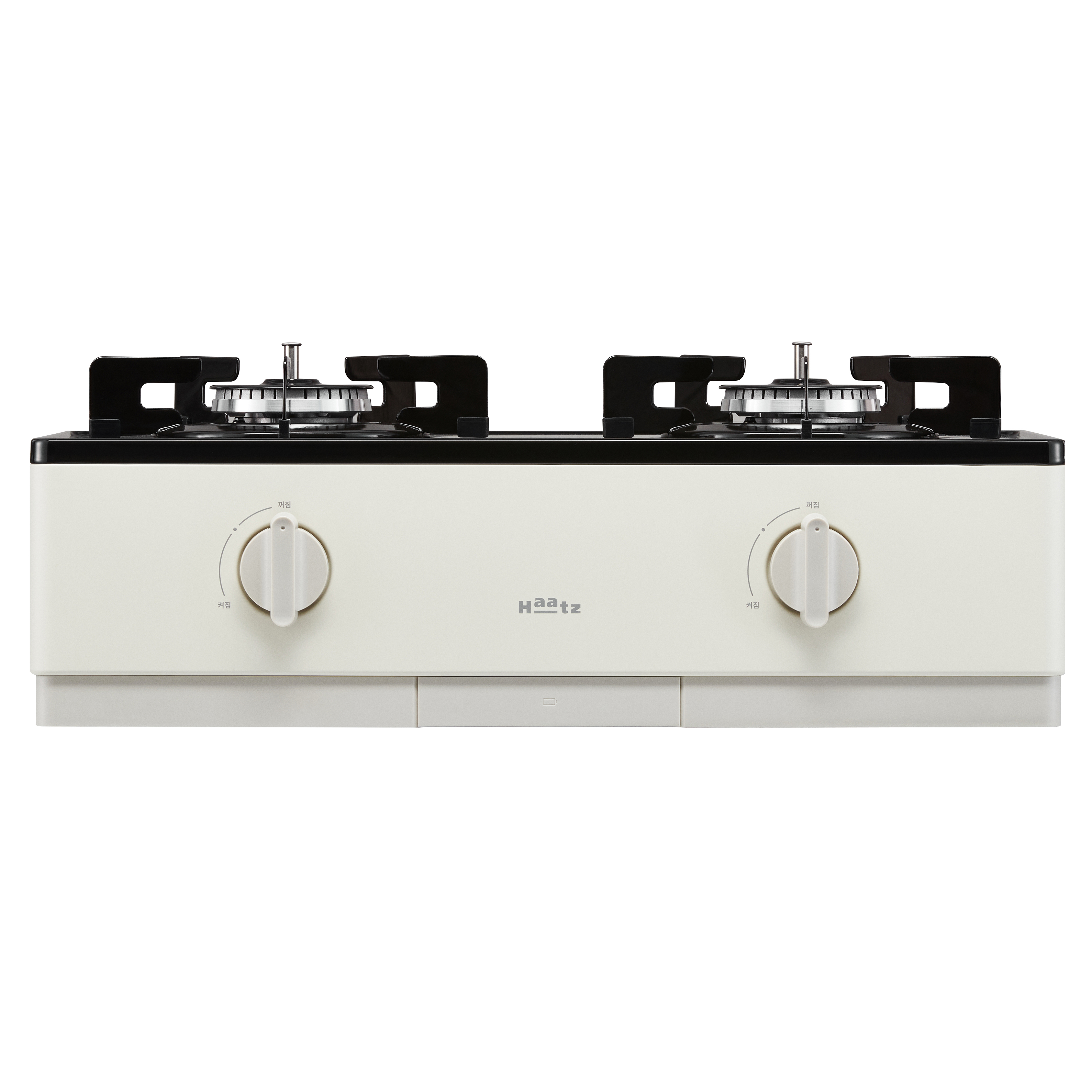 Haatz 프리스탠딩 가스레인지 2구 크림베이지 고객직접설치 + AA건전지, HFG-2381CB, LPG 129,000원