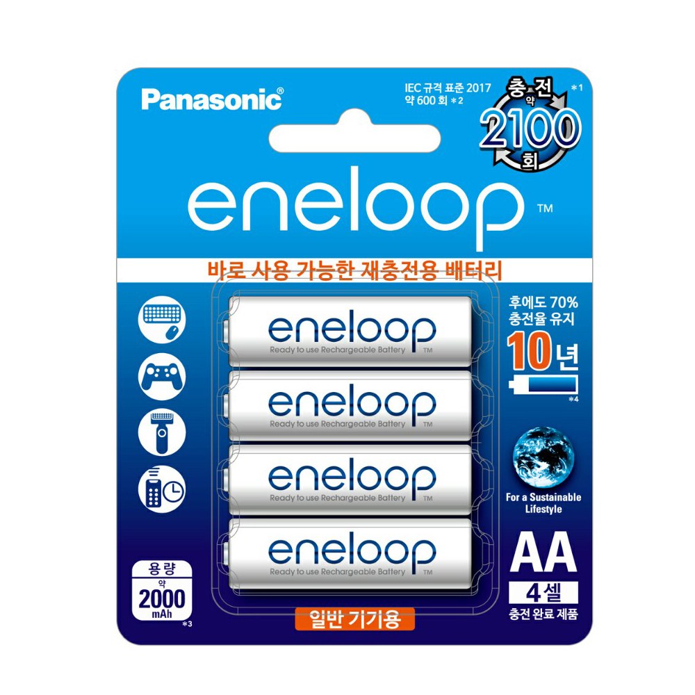 파나소닉 에네루프 AA 4알 18,700원