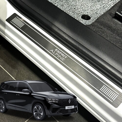 알브이모터스 뉴 르노 그랑 콜레오스 전용 메탈 도어스커프 4ps 1set 50,400원