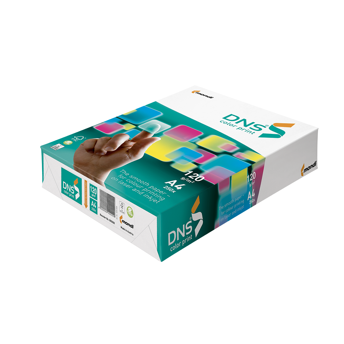 몬디 DNS 120g 컬러레이져 복사용지, 250개, A4 50,000원